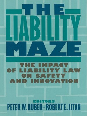 cover image of The Liability Maze